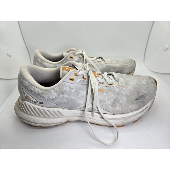 Brooks Adrenaline GTS 23 Shoes Women's 9 B Light Grey Running Athletic Sneakers - Picture 1 of 8